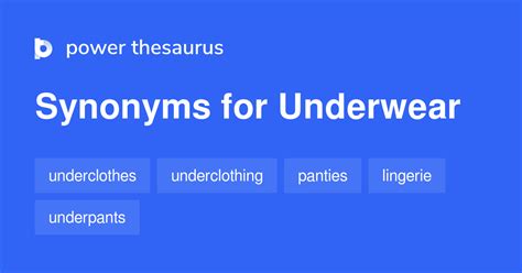 WITHOUT UNDERWEAR in Thesaurus: 38 Synonyms.